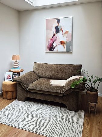 Abstract woman, modern art