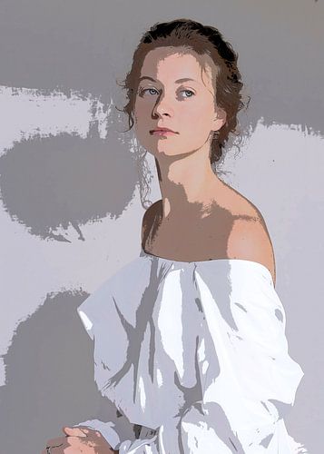 Ma Dame en blanc