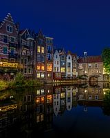 Historical Delfshaven by Night