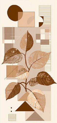 Blatt Abstrakt | Blatt Impressum