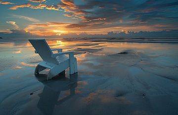 Still waters, last light by fernlichtsicht