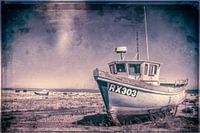 Gestrande vissersboot Dungeness