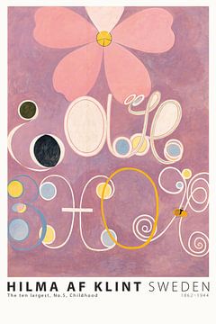 Hilma AF Klint - De tien grootste, nr.5, Kinderjaren van Old Masters