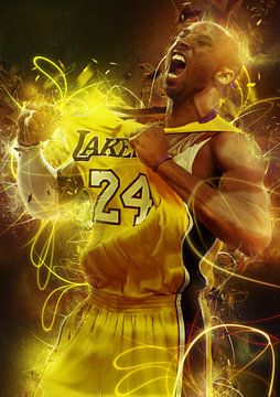 Kobe Bryant neon