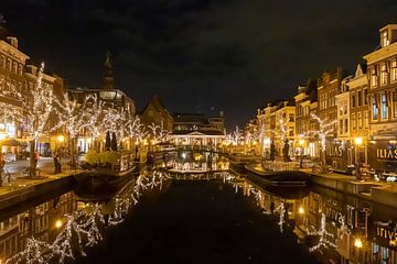 Mooi Leiden, einde marktdag November 2021 van Erwin van Eekhout