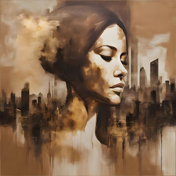 Capital 1 by FoXo Art