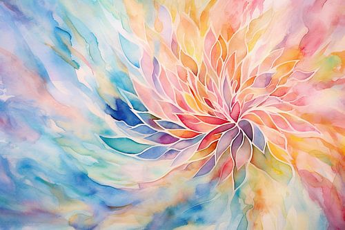 Reise zur bewussten Fülle | Achtsamkeitsmalerei