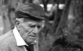 Old man in Spain by Rob van Dam