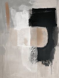 Erdtöne, modern und abstrakt von Japandi Art Studio