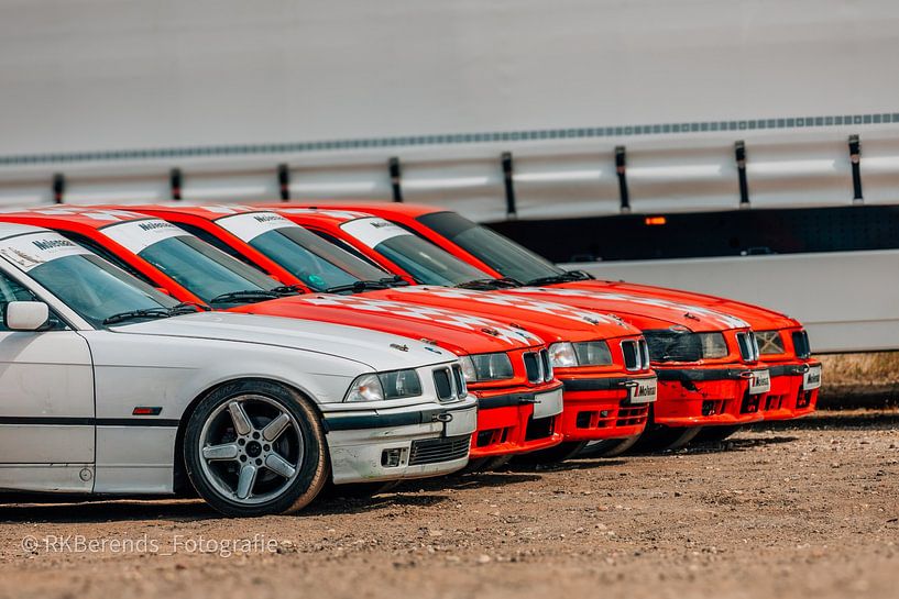 BMw's during race day at Zandvoort by Rolf Berends