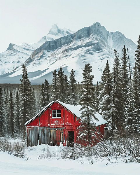 Winterlandschaft von fernlichtsicht