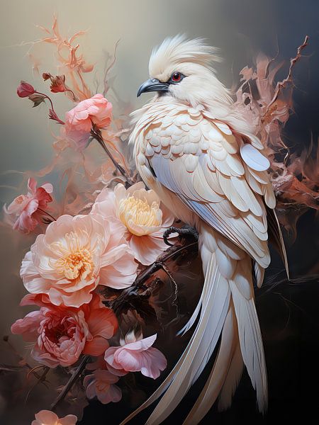 Whimsical Winged Beauty by Your unique art