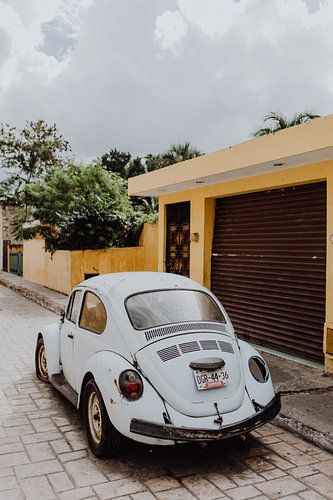 Auto in Izamal