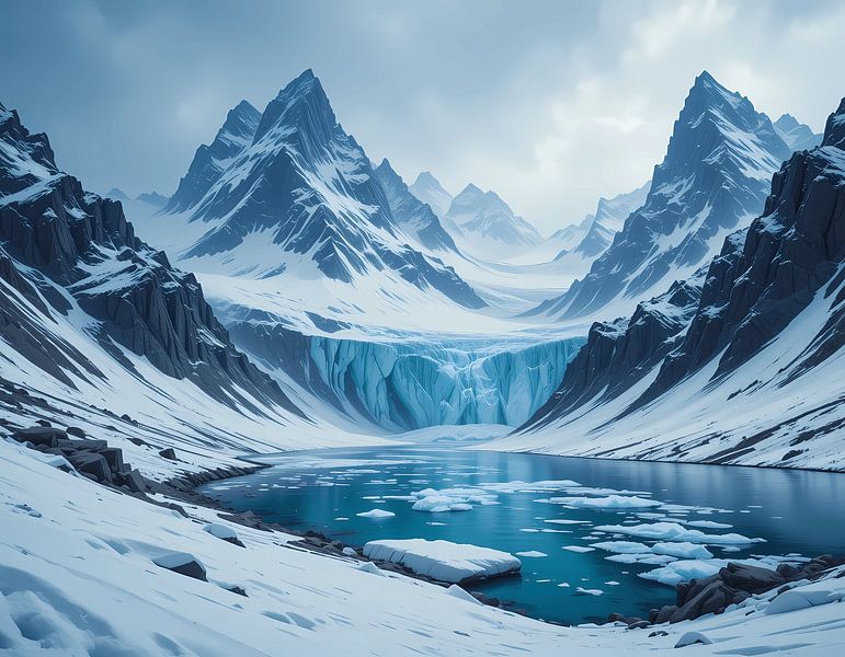 Sérénité glaciaire par Artistic