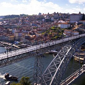 View of the bridge of Porto, Portugal by Kelsey van den Bosch