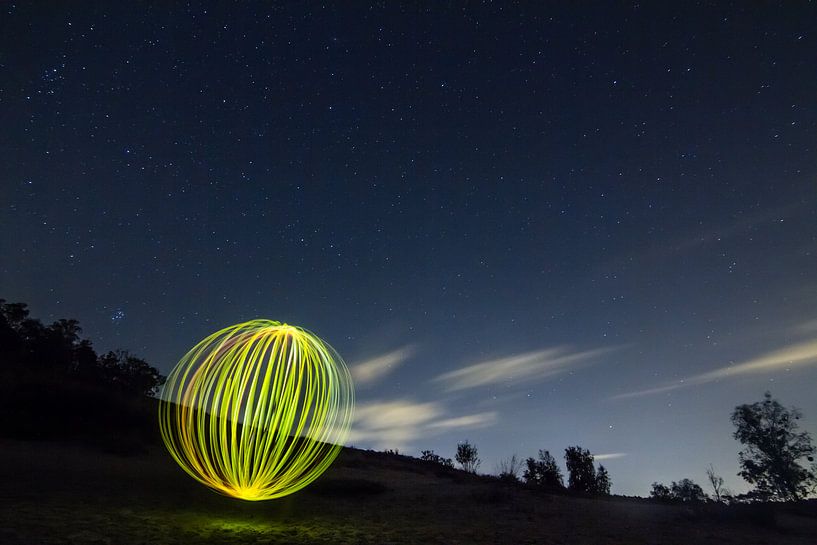 Lightpainting 1 by Eugene Klinkenberg