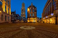 Het Blauwe uur in Utrecht van Thomas van Galen thumbnail