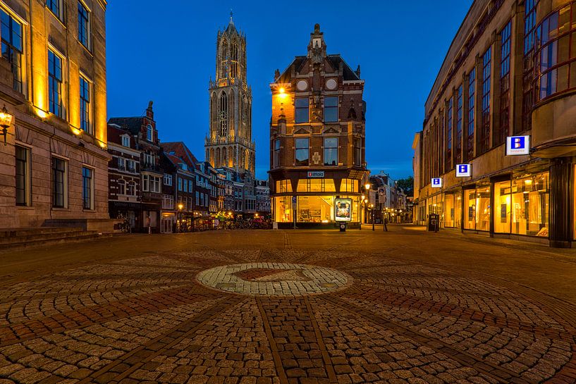 Blaue Stunde in Utrecht von Thomas van Galen