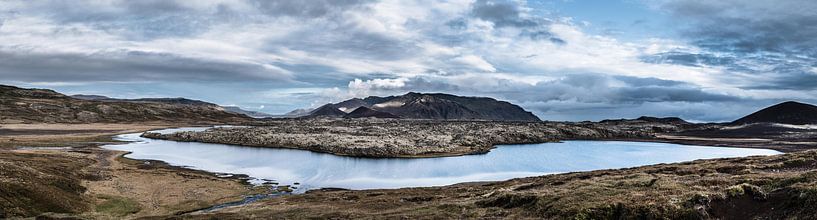Iceland panorama by Kim van Dijk