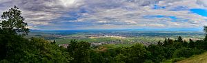 Colmar et la plaine du Rhin - Panorama