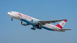 Austrian Airlines Boeing 777-200 Passagierflugzeug. von Jaap van den Berg