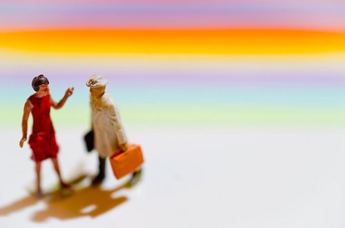 Lopen tot de zon komt