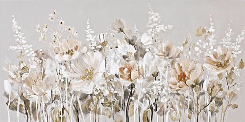 Fleurs dans des tons doux