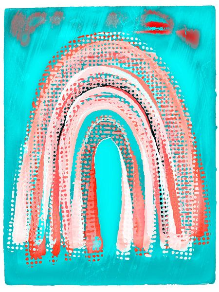 Rainbow by Mad Dog Art