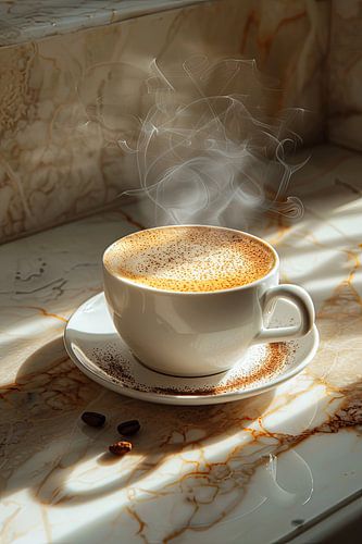 kop koffie of cappuccino