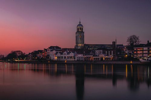 Coucher de soleil à Deventer