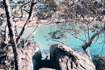 Mer bleue à Sydney, Australie sur Madinja Groenenberg