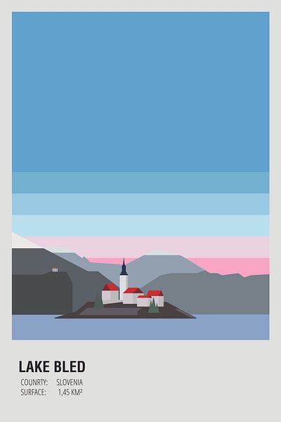 Slowenien - Bleder See von Walljar