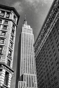 Empire State Building, New York City (schwarzweiß)