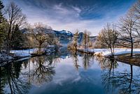 Winter aan het Kochelmeer