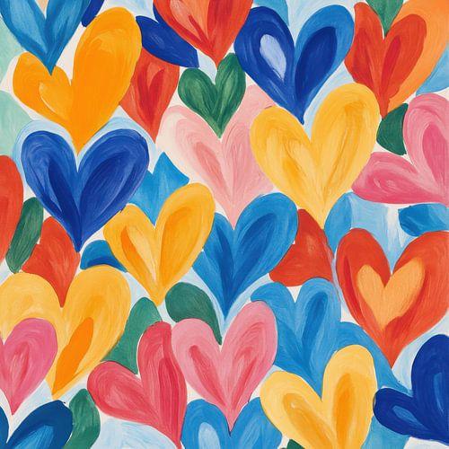 Gouache love van Kunstkabinet