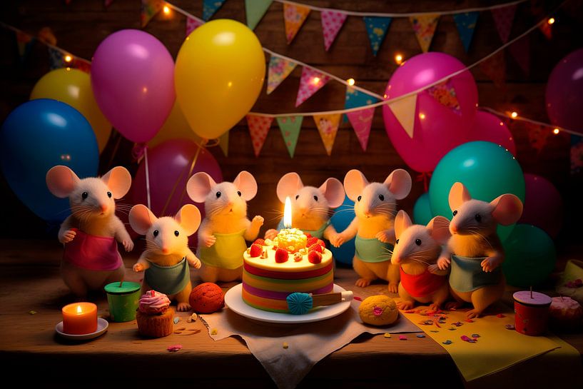 Party with CHEESEcake by Harry Hadders Design