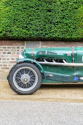 Alvis speed 25 Special Sport Britse 1936 sportwagen voorkant.