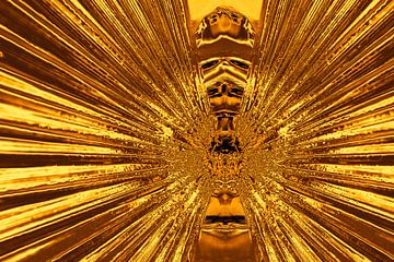 Palm leaf in gold by Humphry Jacobs