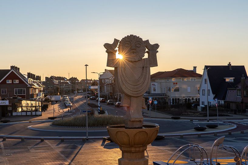 Janus fountain with sunbeams by Yanuschka | Fotografie Noordwijk