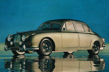 Jaguar MK 2 Sedan van 1963 van Jan Keteleer