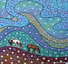 Grazing in the Valley by Manon Elmendorp thumbnail