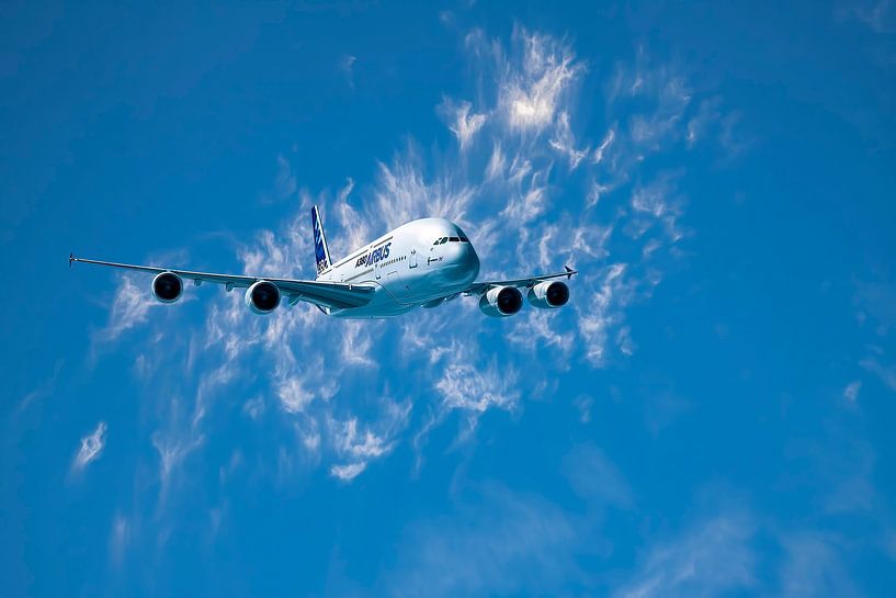 Airbus A380 by Gert Hilbink