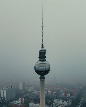 Berlijn van fernlichtsicht