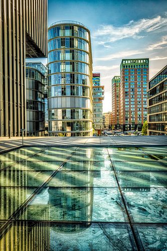 Hochhäuser Medienhafen Düsseldorf