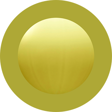 Modern Abstract. Minimalisme. Gele oker.