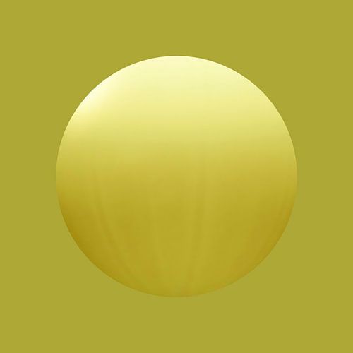 Modern Abstract. Minimalisme. Gele oker.