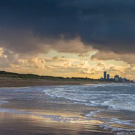 Stormy weather above the shore by Aitches Photography