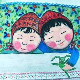 Twin baby by Anita Letuve