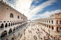 Venice looking out over the square