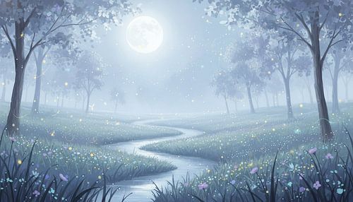 Moonlight Meadow Serenade